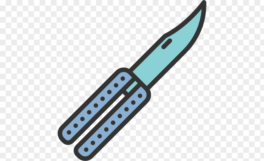 Scissors Throwing Knife Weapon Icon PNG