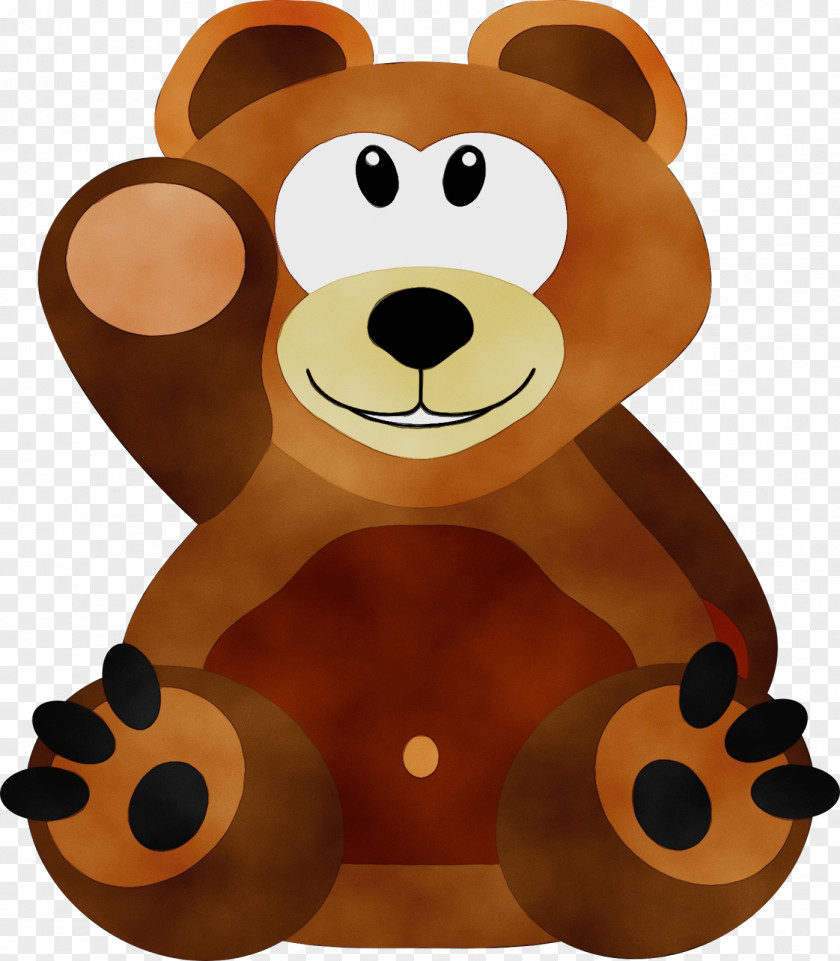 Stuffed Toy Grizzly Bear Teddy PNG
