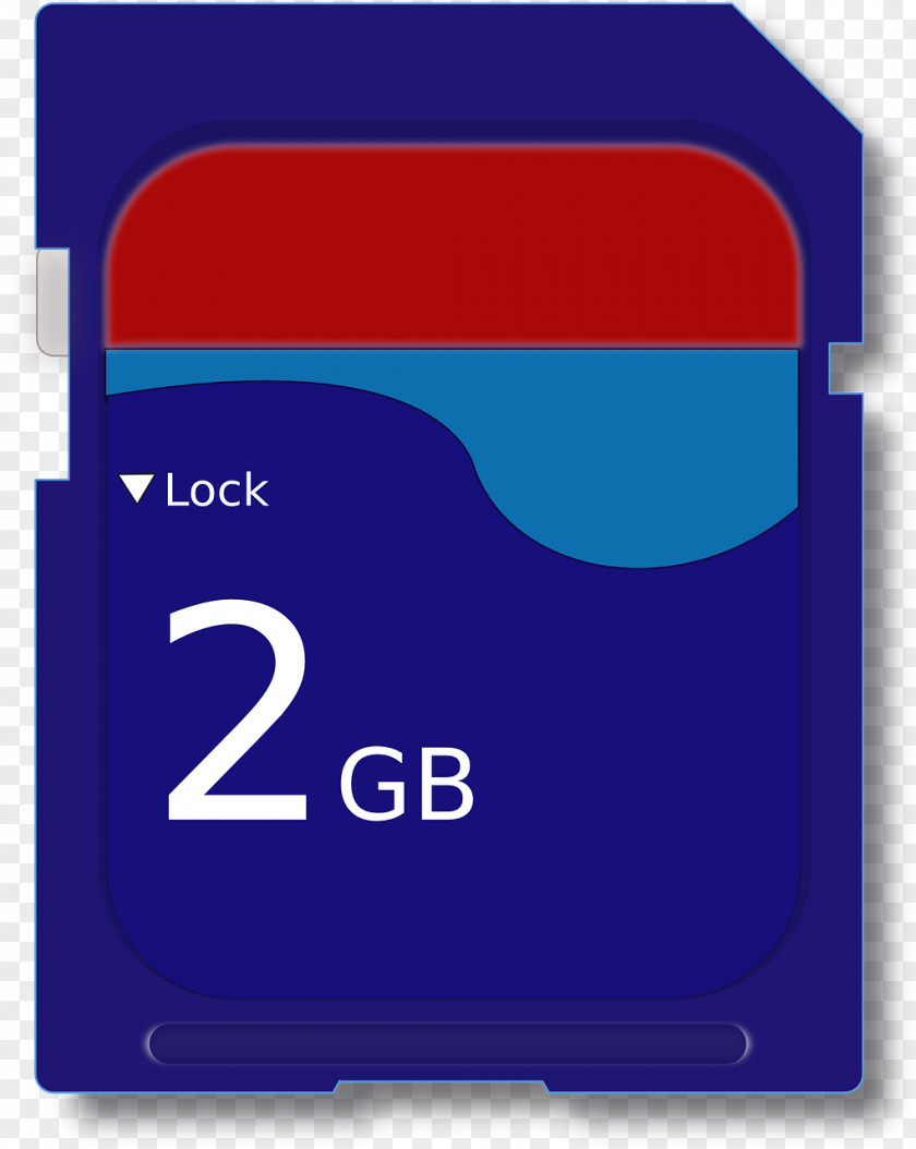 Two G Memory Card Secure Digital Clip Art PNG