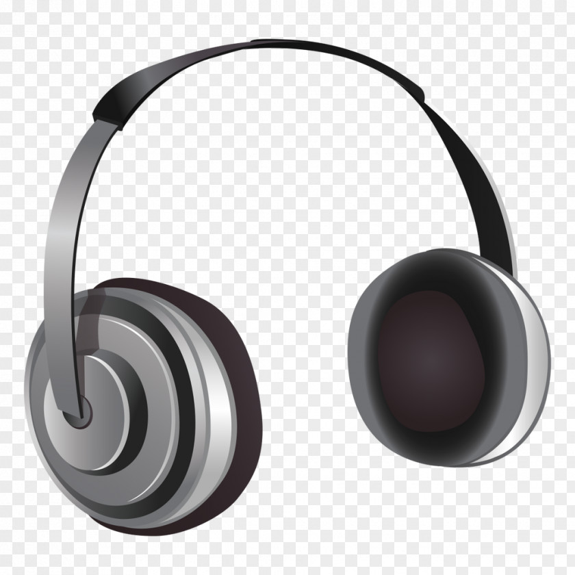 Vector Bass Headphones Headset Icon PNG