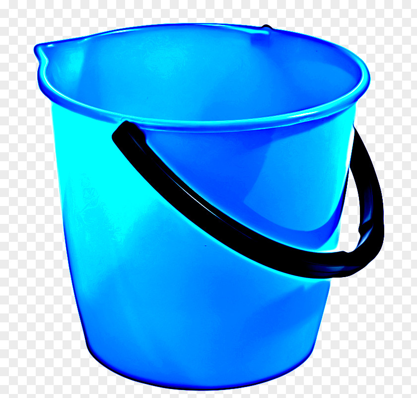 Aqua Turquoise Bucket Plastic Liter Consumer Cobalt Blue PNG