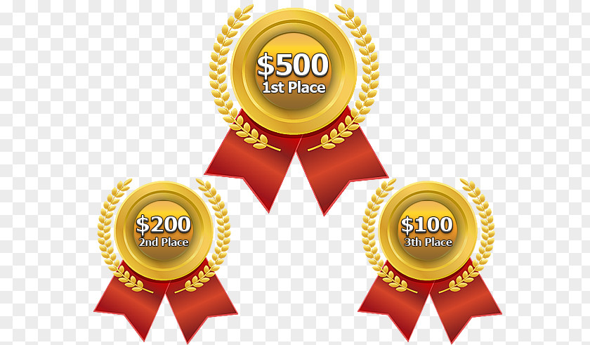 Cash Prize Gold Medal Olympic Clip Art PNG