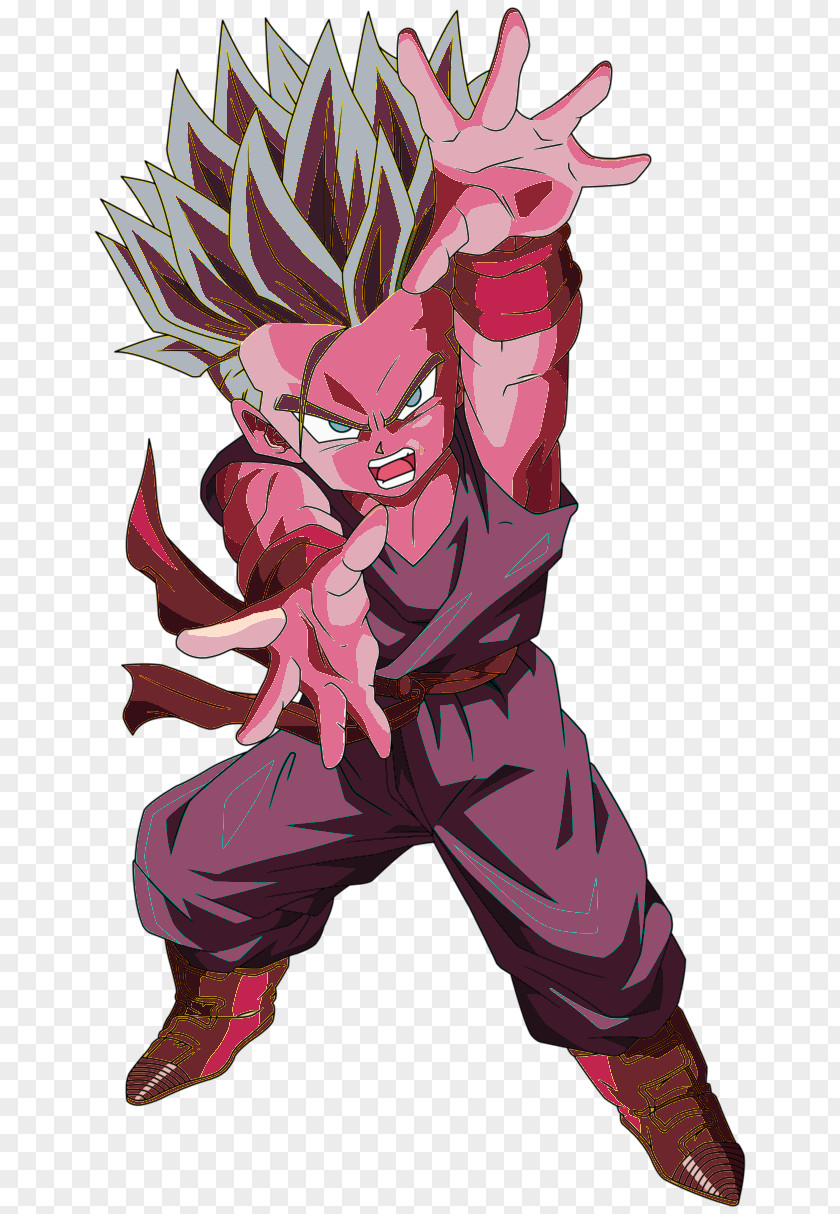 Goku Trunks Vegeta Gohan Majin Buu PNG