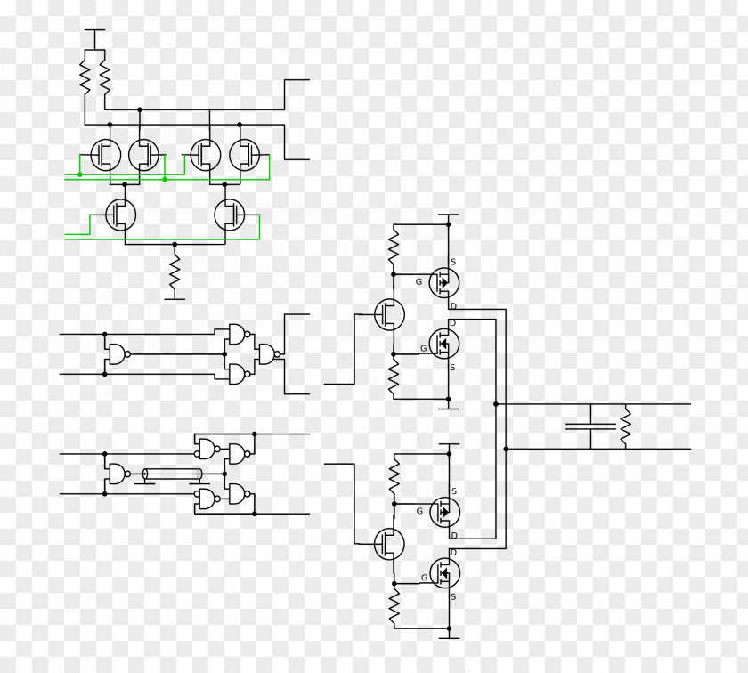 Integrated Circuit Phase Detector Diagram Electronic Wiring PNG