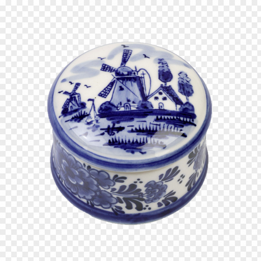 Medicine Box Blue And White Pottery Cobalt Porcelain Tableware PNG