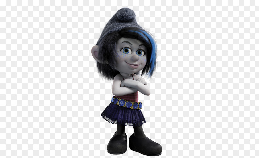 Vexy Smurf Toy Figurine Doll PNG