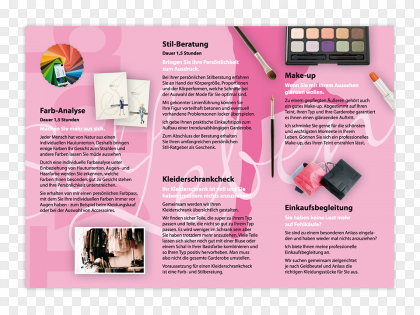 A4 Flyer Advertising Pink M PNG