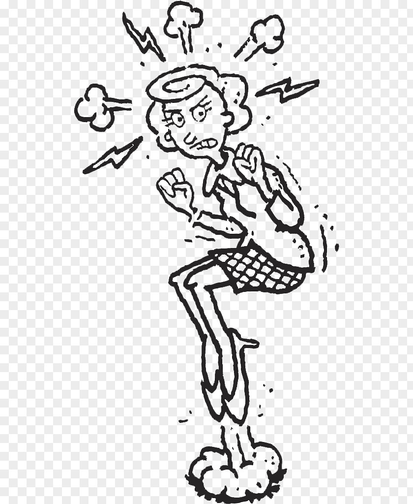 As A Mad Woman Comic Cartoon Visual Arts Drawing Clip Art PNG