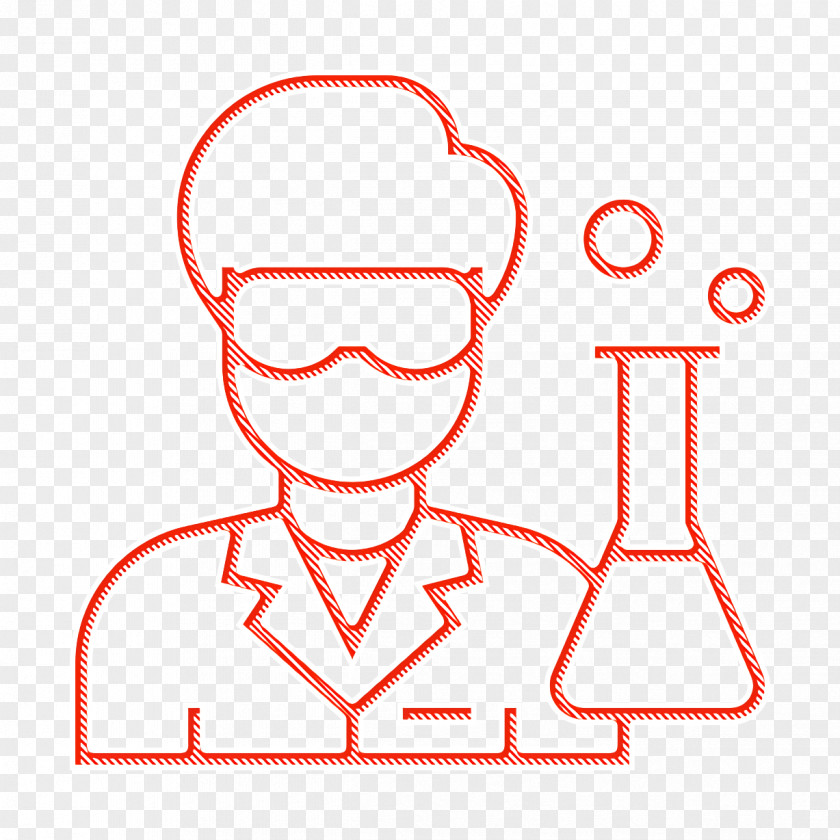 Biochemistry Icon Scientist Laboratory PNG