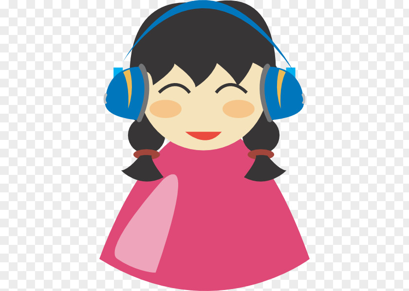 Headphone Clipart Headphones Woman Clip Art PNG