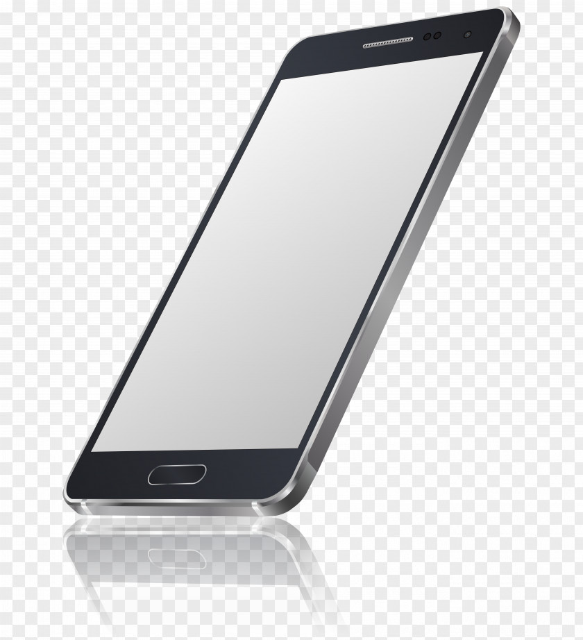 Black Phone Smartphone Clip Art PNG