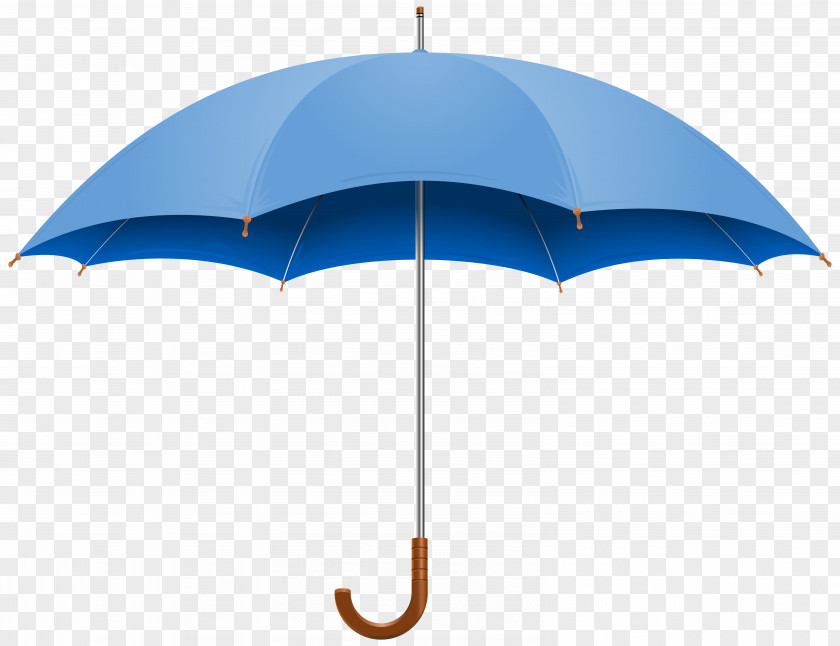 Blue Open Umbrella Clipart Image Clip Art PNG
