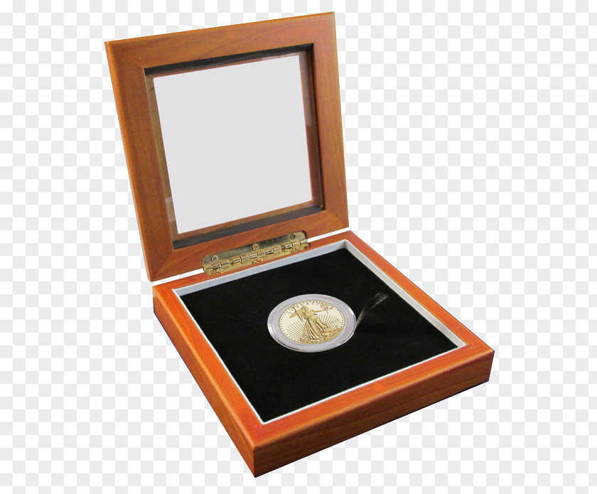 Box Glass Display Case Metal Coin PNG