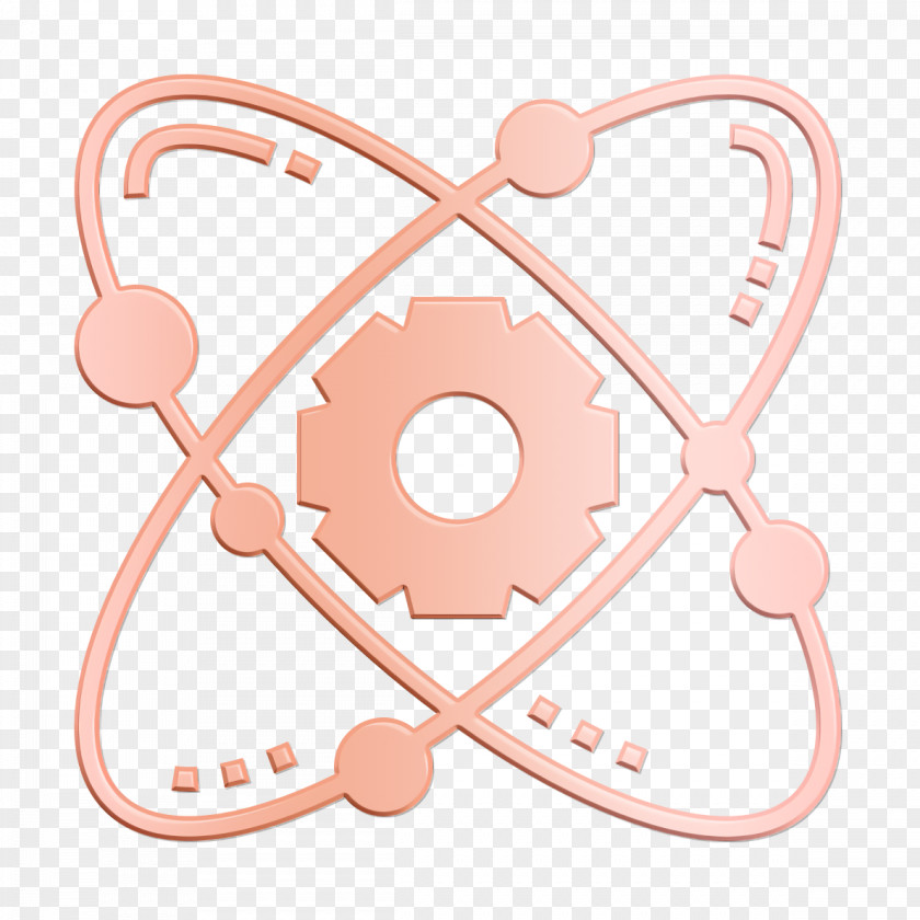 STEM Icon Atom PNG