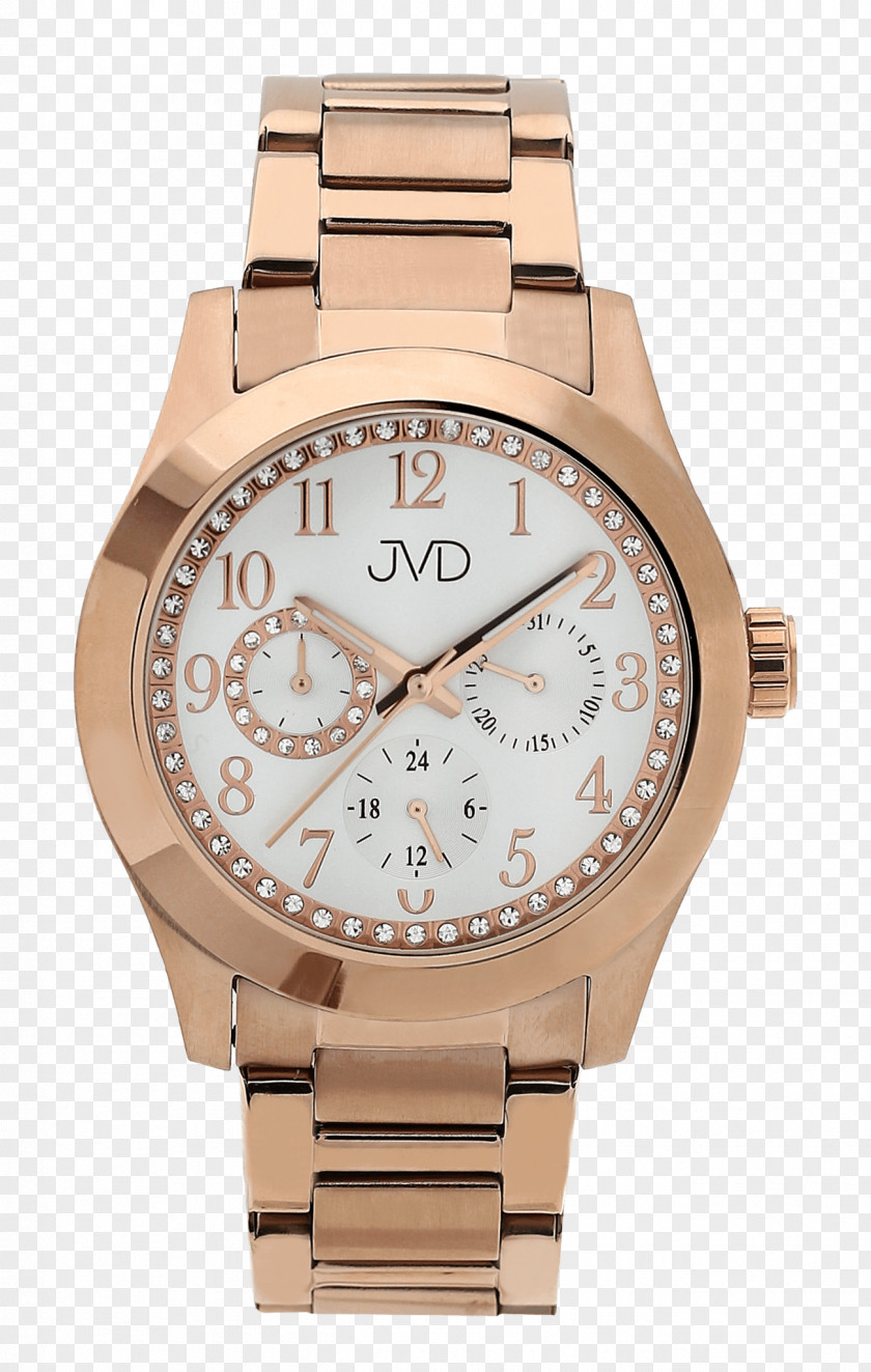 Watch Fossil Group Quartz Clock Gold PNG