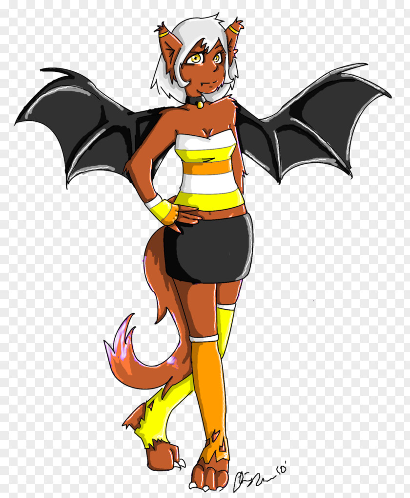 Costume Design Demon Fiction PNG design Fiction, bat girl clipart PNG