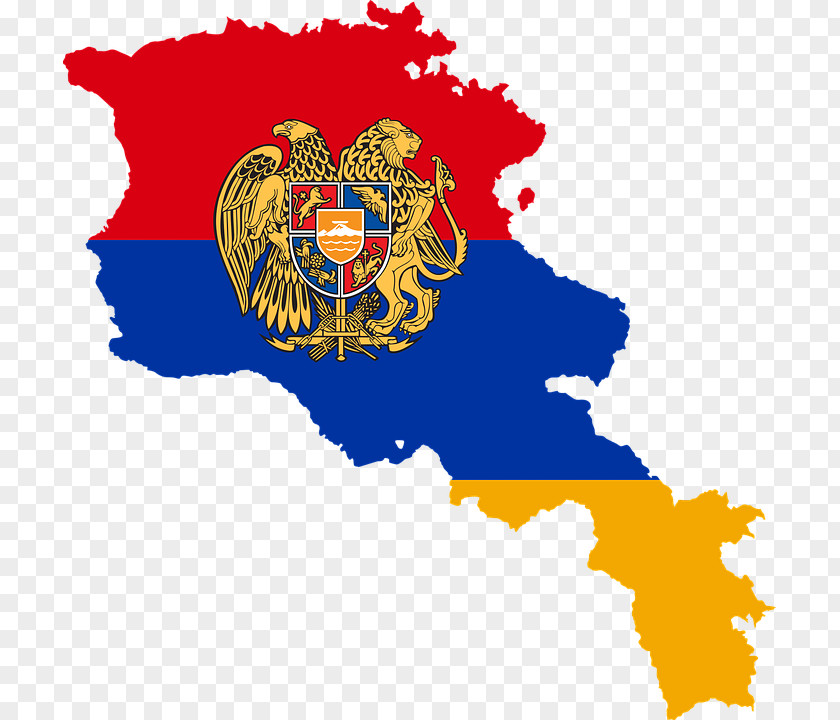 Flag Of Armenia National Vector Graphics Illustration PNG