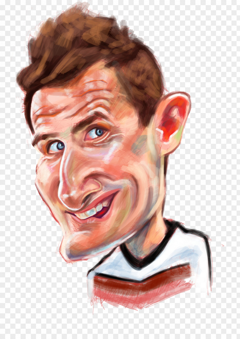 Miroslav Klose Painting Drawing Wacom Cintiq 13HD Portrait PNG