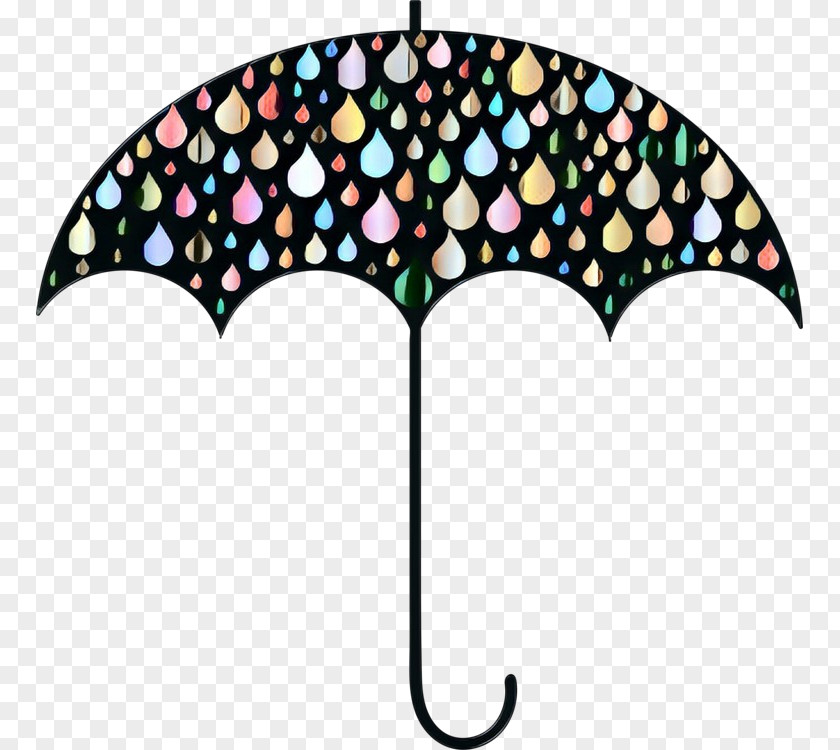 Polka Dot Umbrella PNG