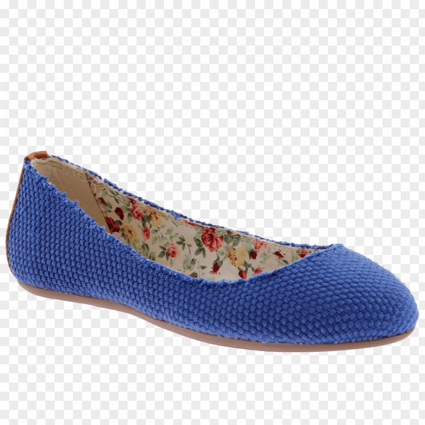 Ballet Flat Oxford Shoe Blue PNG