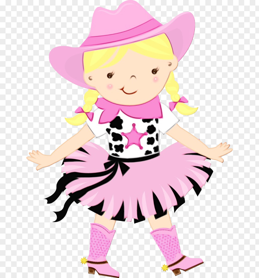 Costume Hat Accessory Cartoon Pink Footwear PNG