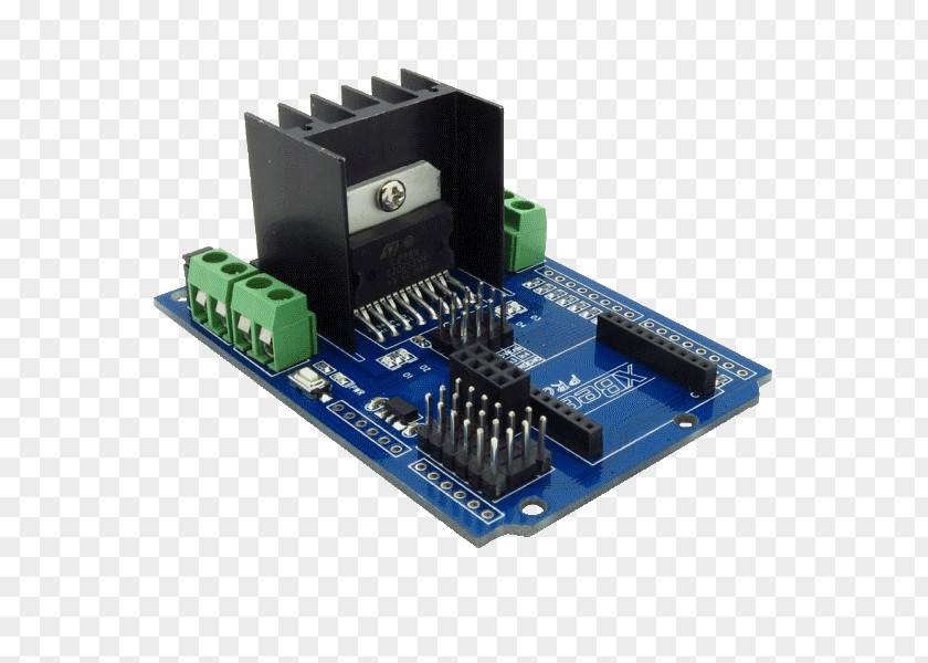 Integrated Circuit Board H Bridge Stepper Motor Controller Arduino Electric PNG
