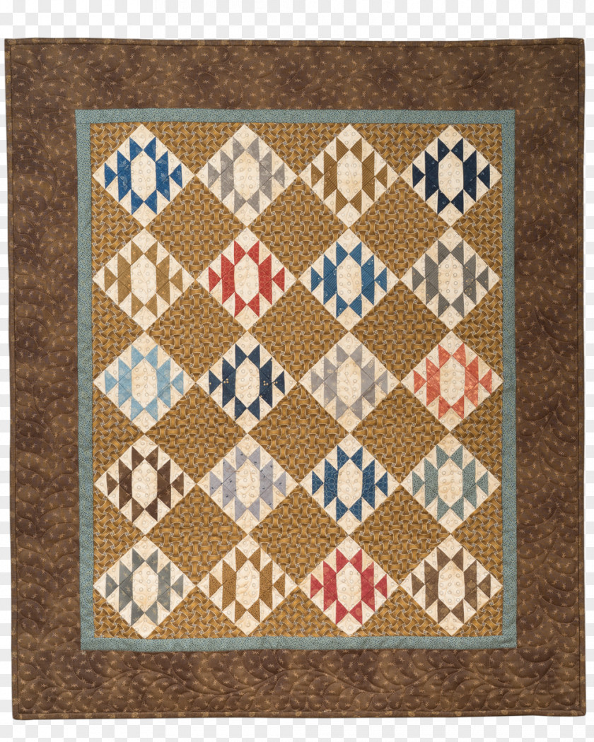 Quilt Textile Civil War Legacies: Patterns For Reproduction Fabrics Quilting Pattern PNG