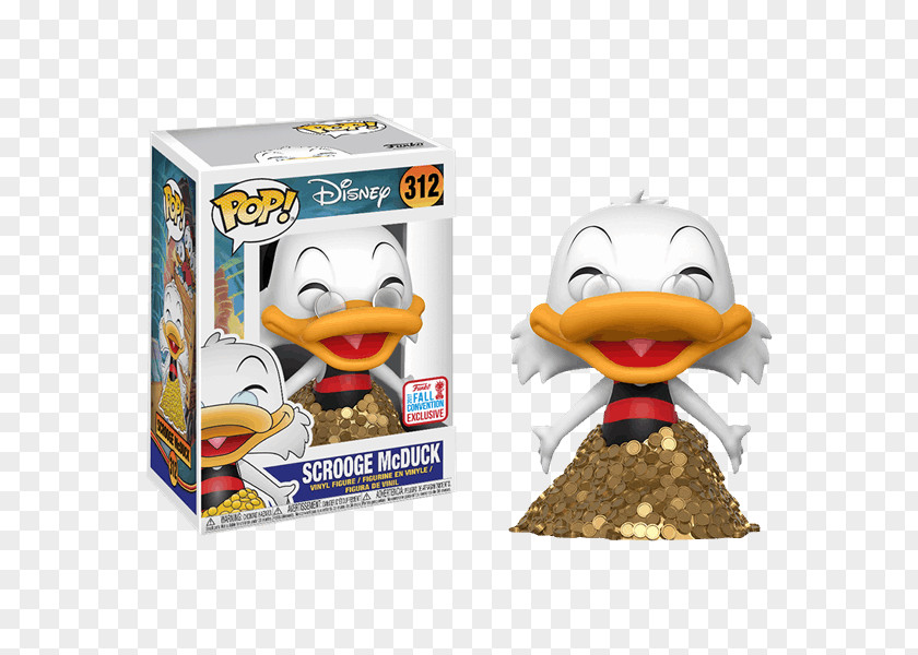 Toy Scrooge McDuck New York Comic Con Funko Huey, Dewey And Louie Launchpad McQuack PNG