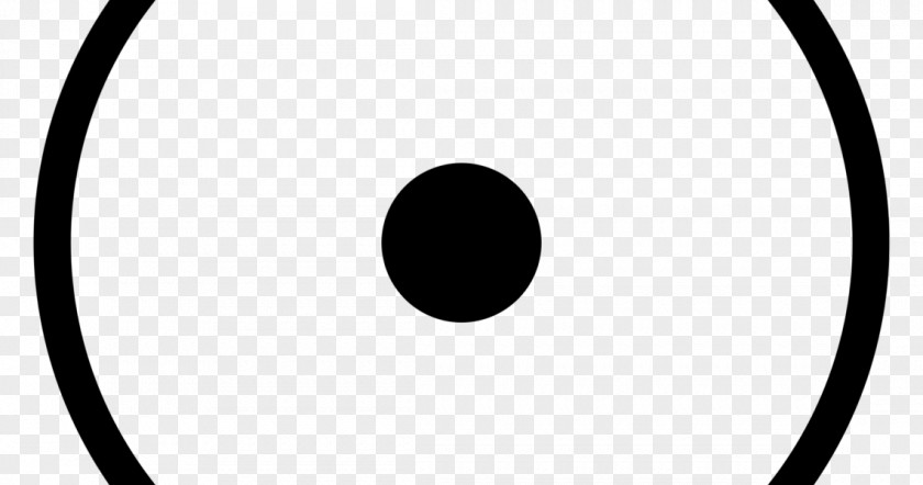 Circle Circled Dot Philips Symbol Freemasonry PNG