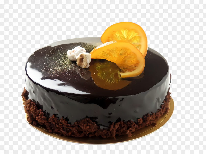 Flourless Chocolate Cake Ingredient Food Dessert Torte PNG