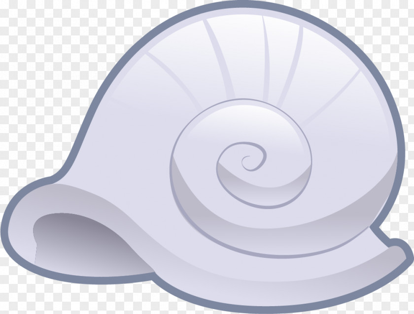 Hand Painted Gray Snail Shell Orthogastropoda Euclidean Vector Icon PNG