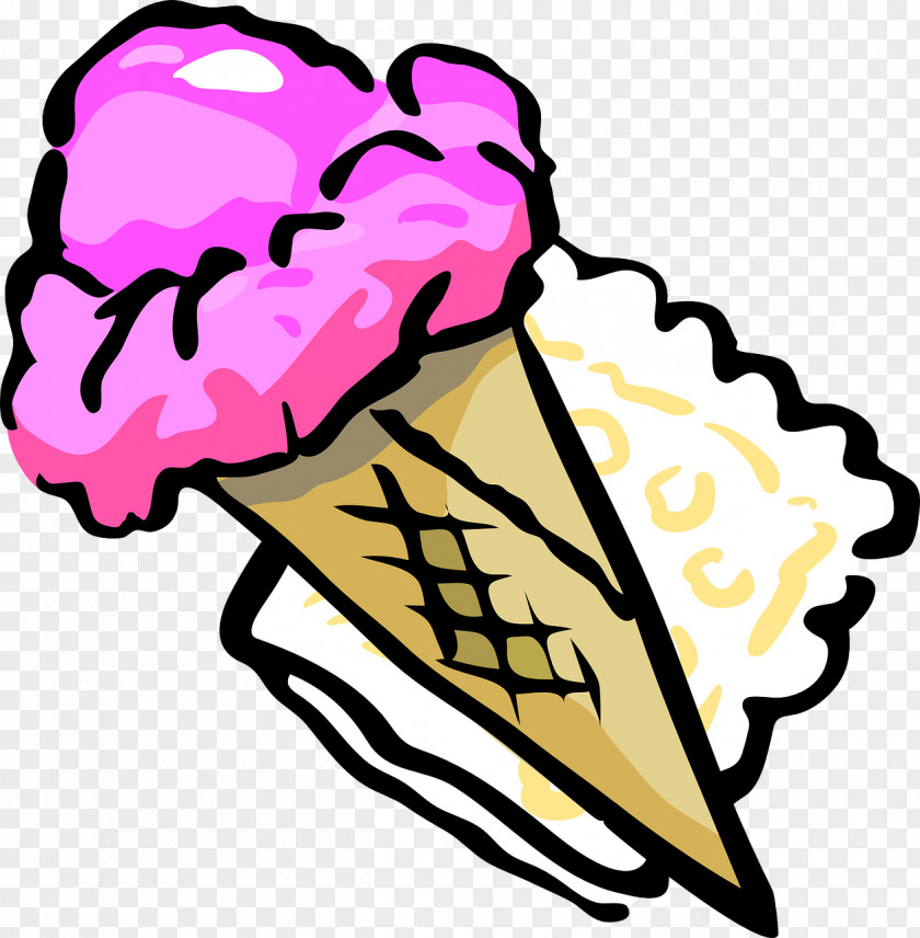 Ice Cream Cones Gelato Pops PNG