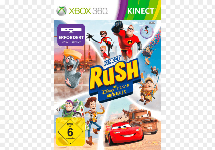 Kinect 360 Usb Xbox Rush: A Disney-Pixar Adventure Wii Ratatouille PNG
