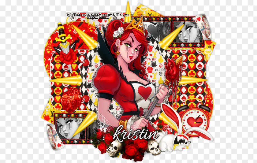 Red Queen Flower PNG