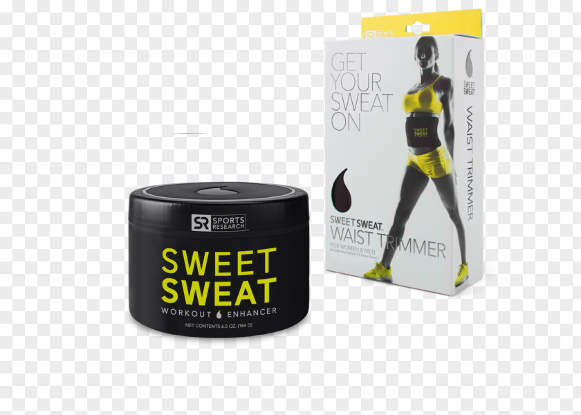 Sweet Sweat Sports Research Waist Trimmer Brand Product Design Ounce PNG