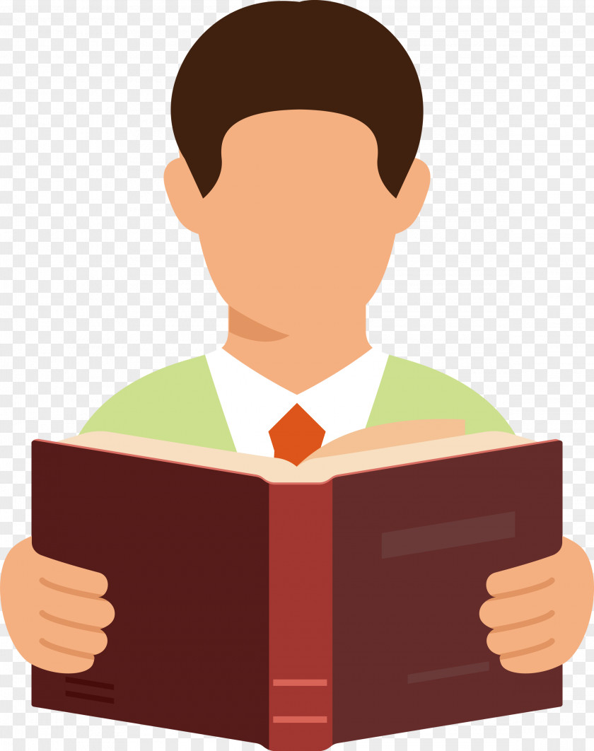 Teacher Reading Book PNG