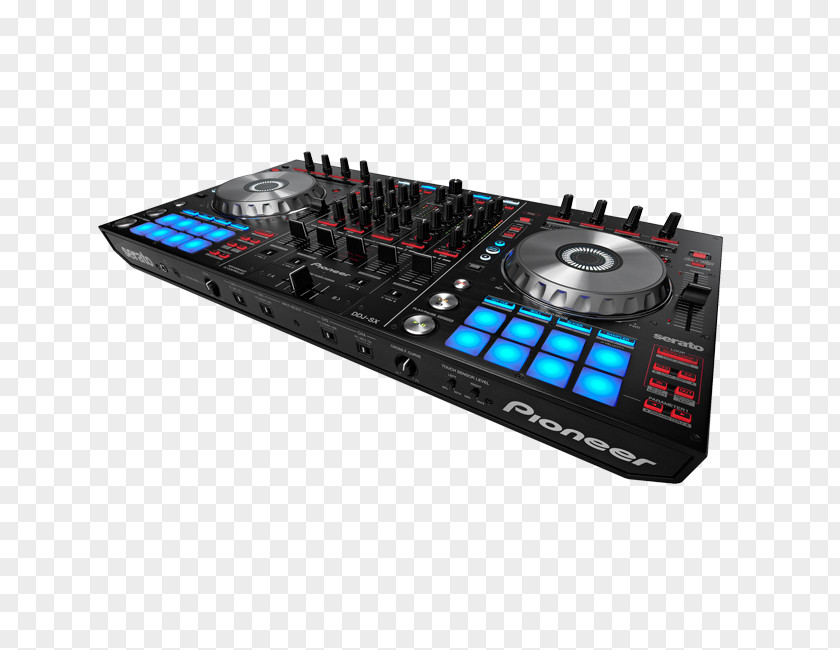 PIONEER DJ Controller Pioneer Disc Jockey Serato Audio Research Mixers PNG