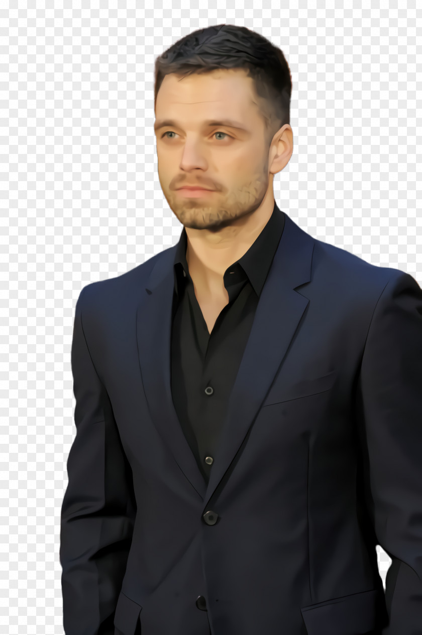 Sleeve Top Sebastian Stan PNG