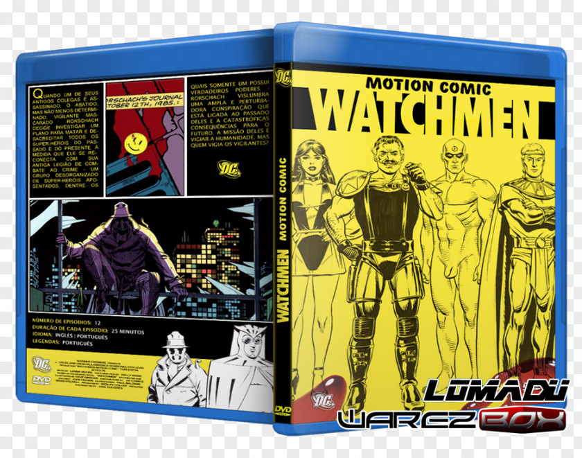 Watchmen Comedian Button Action & Toy Figures Paperback Poster PNG