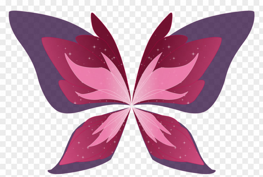 Leaf Petal Pink M Symbol PNG