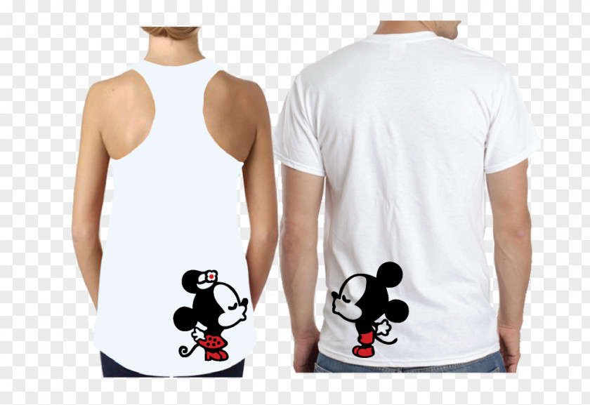 New Back-shaped Tread Pattern Minnie Mouse Mickey T-shirt The Walt Disney Company Father PNG