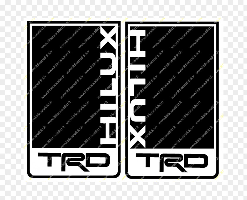 Toyota Hilux Off-road Vehicle Sticker PNG