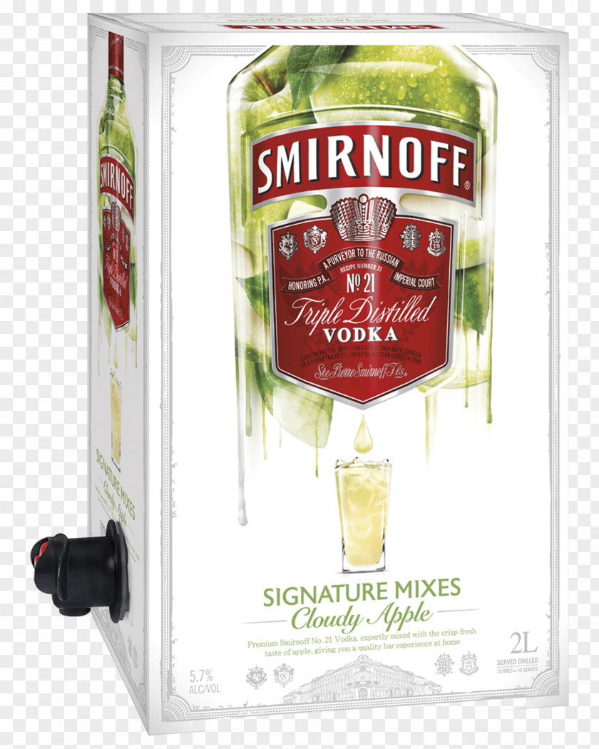 Vodka Liqueur Distilled Beverage Punch Smirnoff Ice Double Black PNG