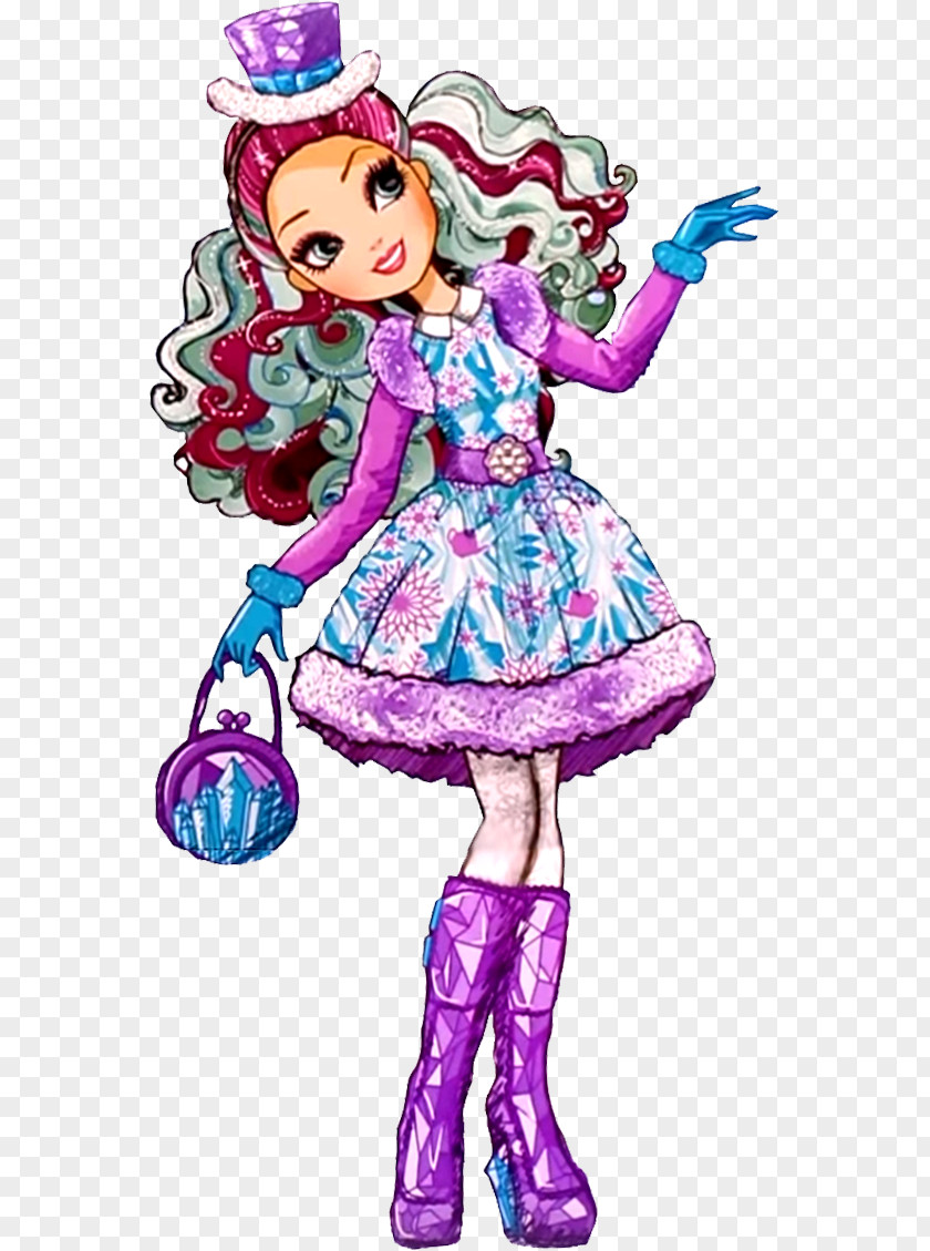 Ever After High Epic Winter Art Winter: Snow Day Queen White PNG