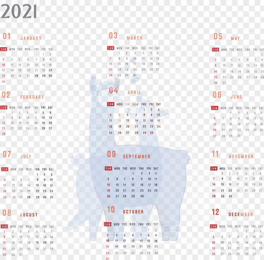 Meter Calendar System Font PNG