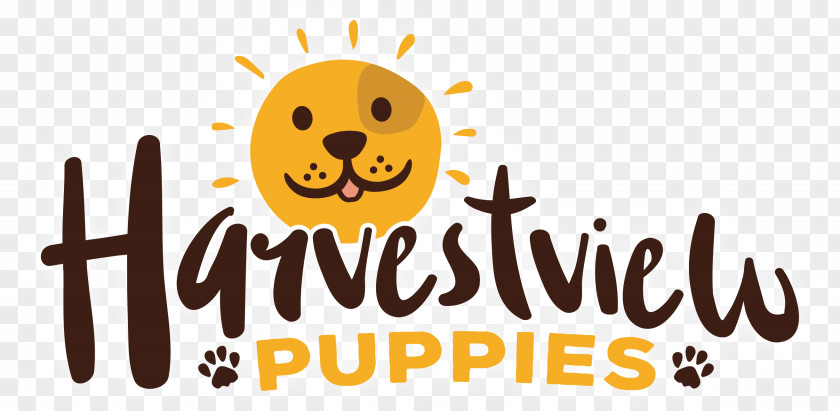 Puppy Love Harvest View Puppies Dog Breed Smiley Logo PNG