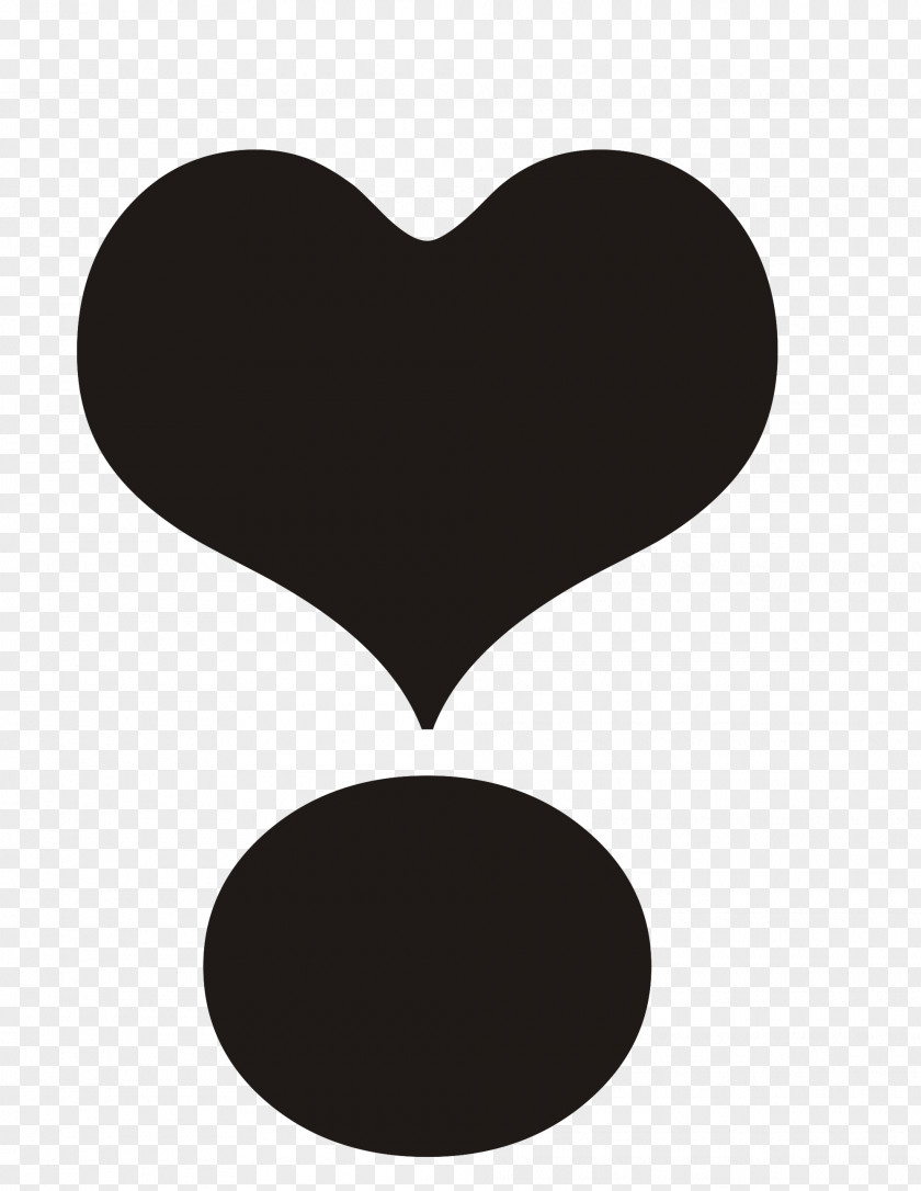 Vector Exclamation Point Mark Heart Interjection Question Emoji PNG