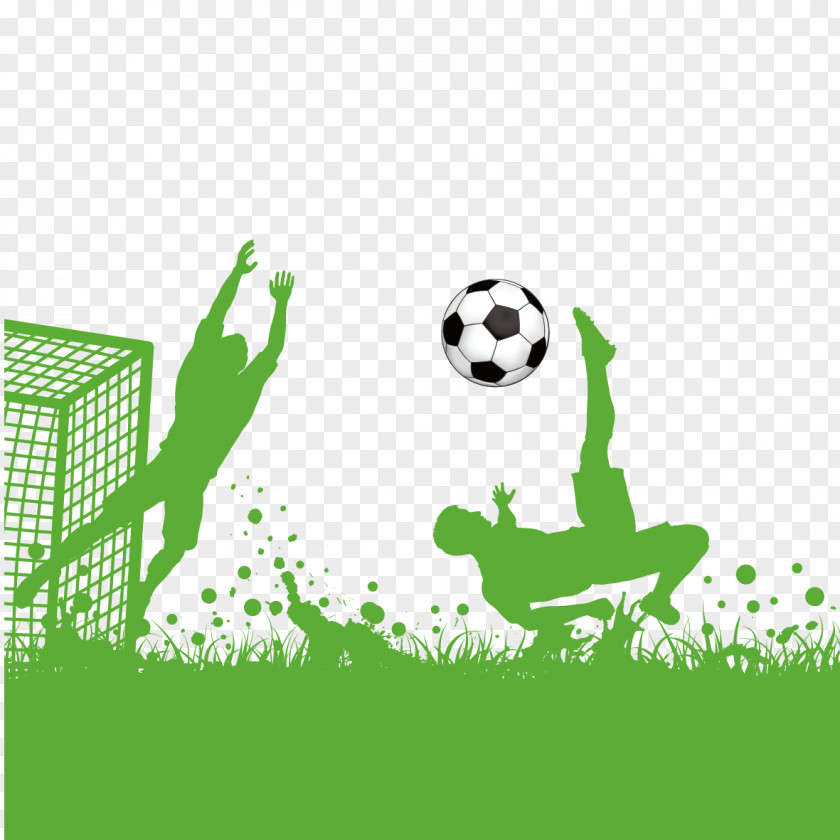 Vector Football Man FIFA World Cup Poster Royalty-free PNG