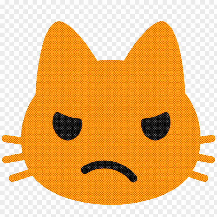 Emoji Smirk Whiskers Smiley Icon PNG