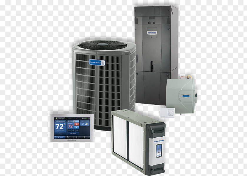 Furnace HVAC Trane Air Conditioning Heating System PNG
